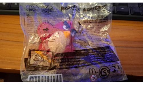 Mc Donalds Boneco Angry Birds Red Cabe�a Quente